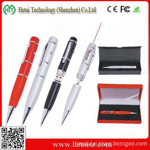 Laser Pointer Pen USB Flash Drive with Gift Box (HT-U7013)